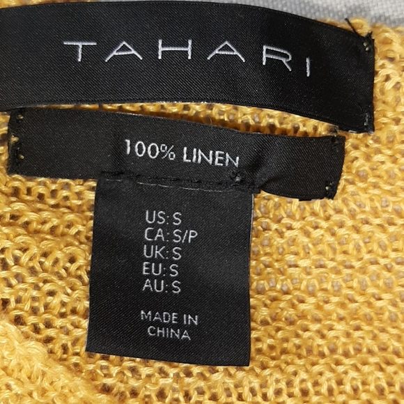 Tahari new linen sweater - Picture 3 of 3